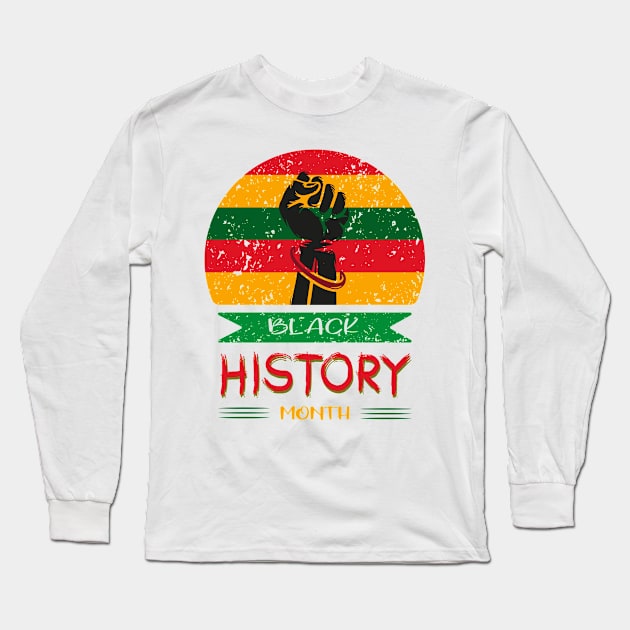 Black History Month 2021 Long Sleeve T-Shirt by SbeenShirts